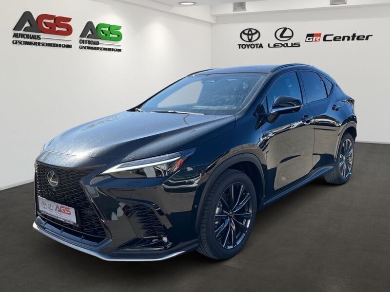 Schwarz Neu 2025 Lexus NX350h E-FOUR F-Sport SUV | 58.450 € (Fairer Preis) - Bild 1/4
