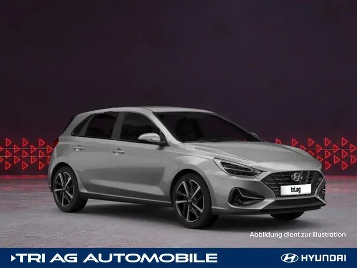 Sailing blue / mic Neu 2024 Hyundai i30 Advantage Limousine | 26.699 € (Guter Preis) - Bild 1/4