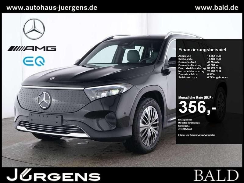 Schwarz nachtschwarz Gebraucht 2024 Mercedes EQB250+ Progressive SUV | 37.840 € (Superpreis) - Bild 1/4