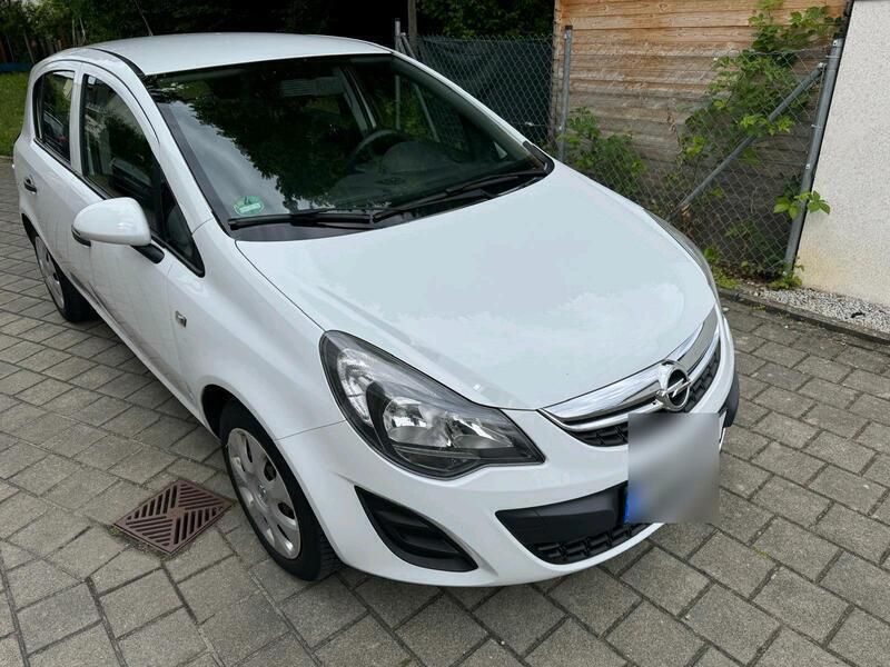 Weiß Gebraucht 2014 Opel Corsa Kleinwagen | 4.300 € - Bild 1/4