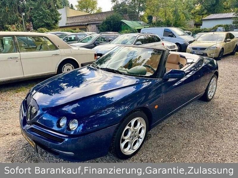 Blau Gebraucht 2001 Alfa Romeo Spider Cabrio | 6.999 € (Fairer Preis) - Bild 1/4