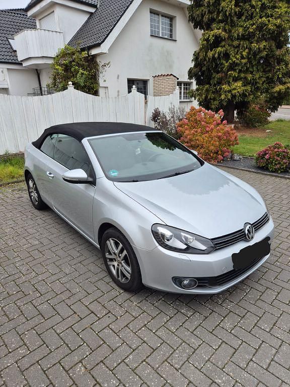 Grau Gebraucht 2011 VW Golf Cabriolet Cabrio | 7.990 € (Teuer) - Bild 1/4