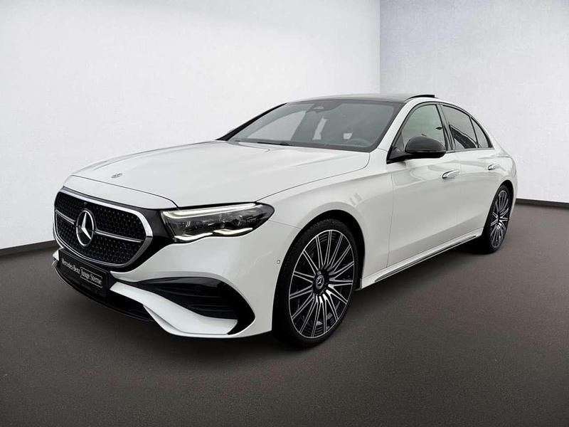 Gebraucht Mercedes E450 AMG 367 PS (269 kW) 2025 Weiss manufaktur opalithweiß bright Limousine