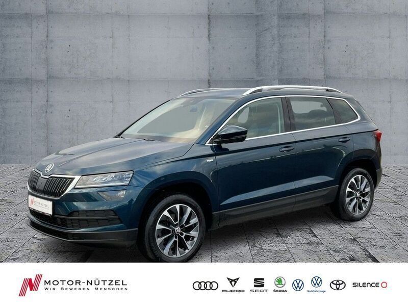 Blau Gebraucht 2021 Skoda Karoq Drive SUV | 21.920 € (Guter Preis) - Bild 1/4