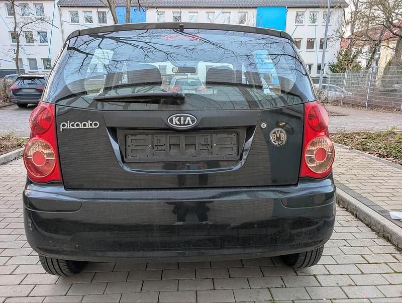 Gebraucht Kia Picanto Attract 65 PS (47 kW) 2009 Schwarz Kleinwagen