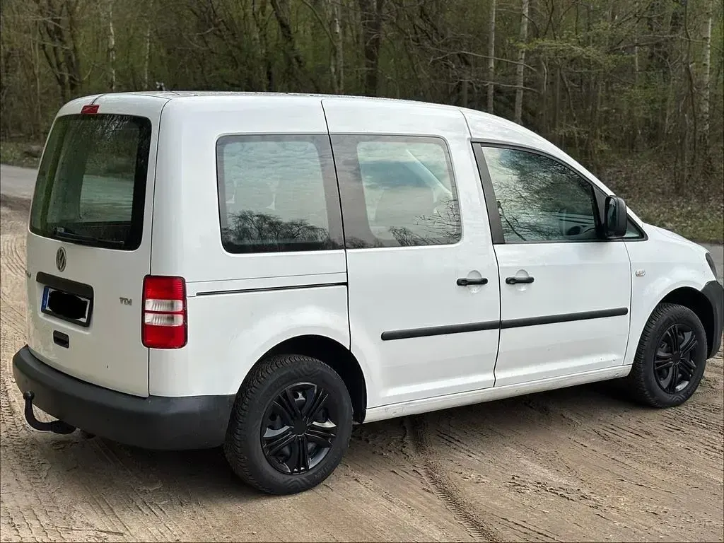 Gebraucht VW Caddy Startline 75 PS (55 kW) 2014 Weiß Van / Kleinbus