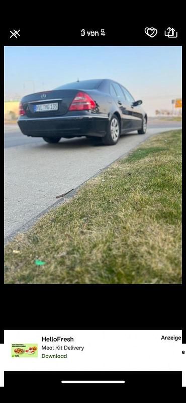 Gebraucht Mercedes E220 150 PS (110 kW) 2002 Schwarz Limousine