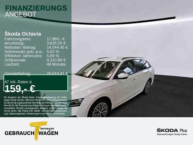 Weiß Gebraucht 2022 Skoda Octavia Tour Kombi | 17.880 € (Guter Preis) - Bild 1/4