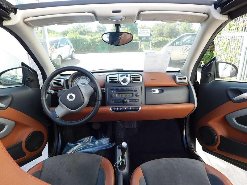 Gebraucht Smart ForTwo Cabrio Passion 71 PS (52 kW) 2008 Schwarz Cabrio