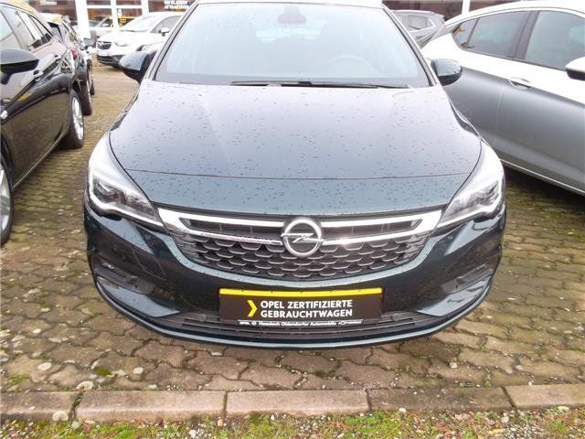 Gebraucht Opel Astra Dynamic 125 PS (91 kW) 2016 Schwarz metallic Kombi