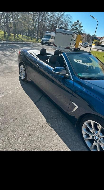 Gebraucht BMW 420 184 PS (135 kW) 2014 Blau Cabrio