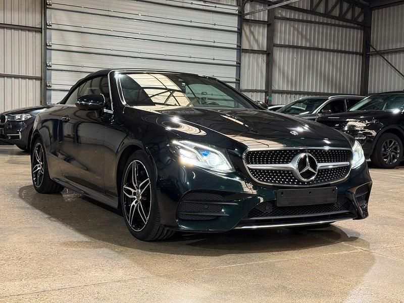 Grün Gebraucht 2018 Mercedes E220 Cabrio | 27.500 € (Fairer Preis) - Bild 1/4