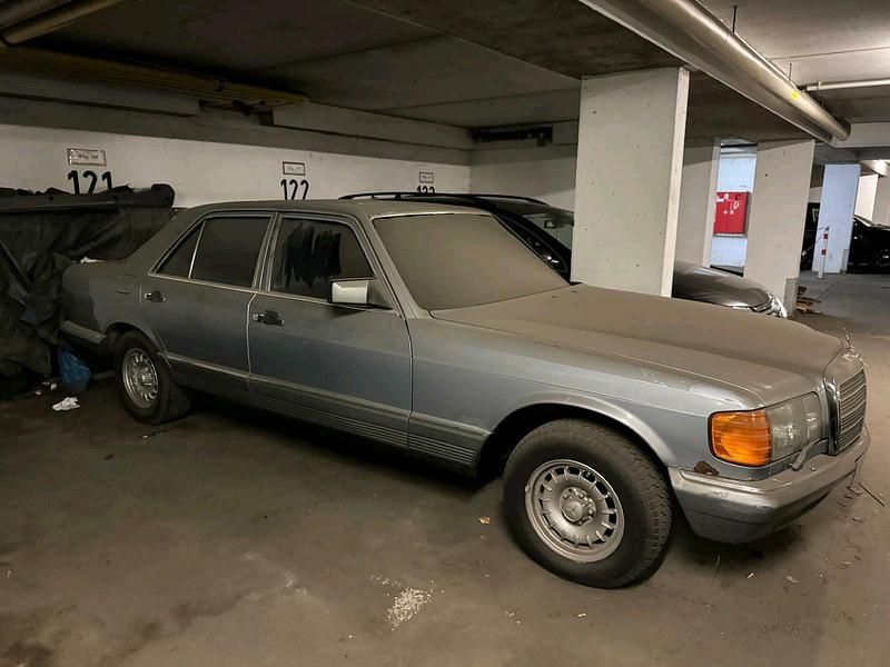 Gebraucht Mercedes S280 1980 Blau Limousine