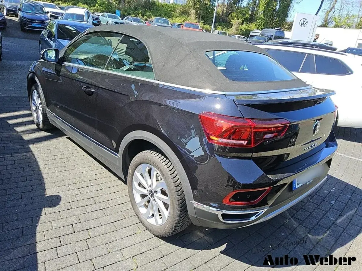 Gebraucht VW T-Roc Style 150 PS (110 kW) 2022 Schwarz SUV