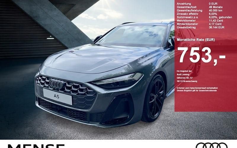 Grau Neu 2025 Audi A5 Edition .1 Coupé | 69.985 € (Teuer) - Bild 1/4