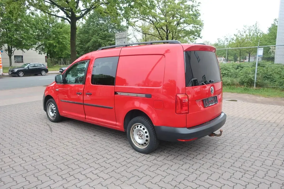Brugt VW Caddy 122 HK (89 kW) 2017 Rød MPV