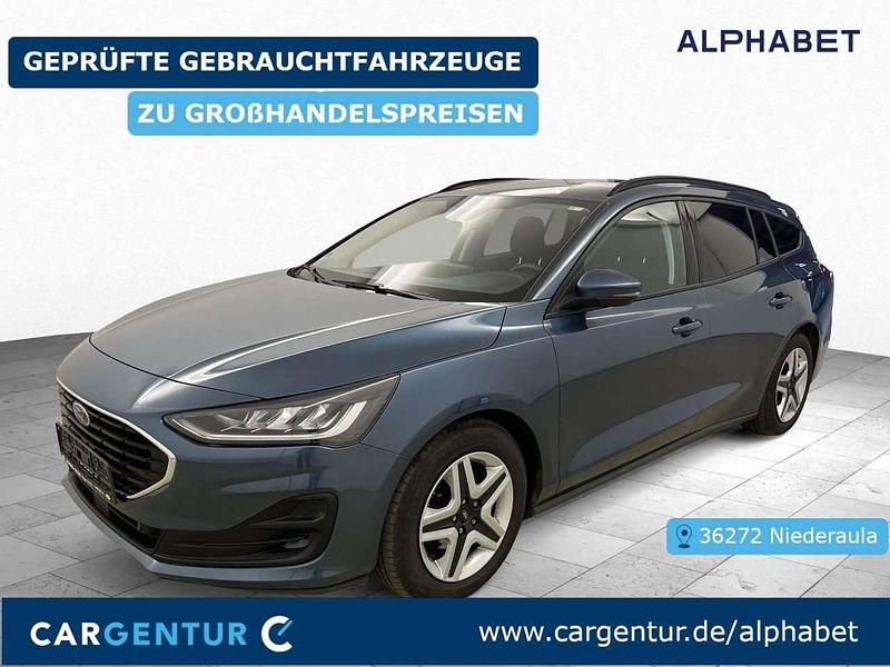 Chrome blue metallic Gebraucht 2022 Ford Focus Cool & Connect Kombi | 13.597 € (Superpreis) - Bild 1/2