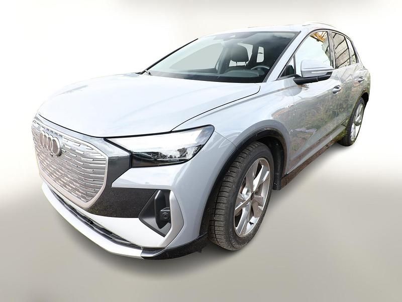 Kieselgrau Gebraucht 2022 Audi Q4 Sportback e-tron S-Line SUV | 30.909 € (Fairer Preis) - Bild 1/4