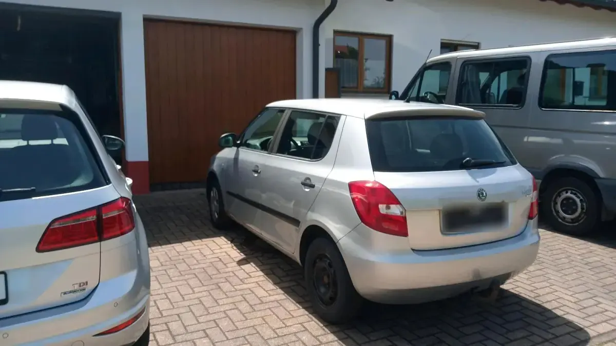 Gebraucht Skoda Fabia 60 PS (44 kW) 2009 Silber Kleinwagen