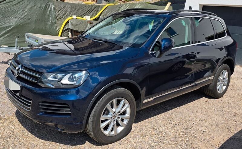 Blau Gebraucht 2011 VW Touareg SUV | 14.590 € (Fairer Preis) - Bild 1/4