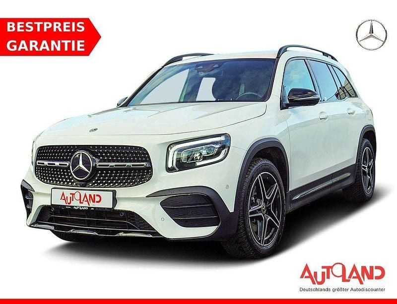 Weiß Gebraucht 2020 Mercedes GLB200 AMG line SUV | 31.990 € (Fairer Preis) - Bild 1/4