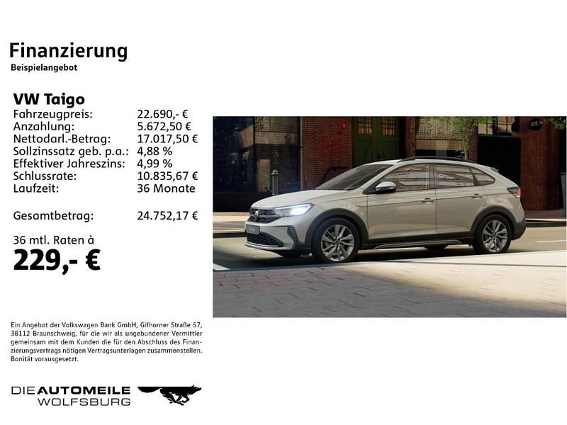 Gebraucht VW Taigo Move 150 PS (110 kW) 2023 SUV