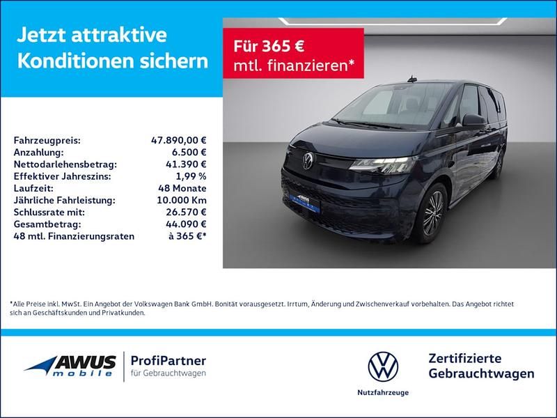 Begagnad VW Multivan Basis 150 HK (110 kW) 2024 Minibuss