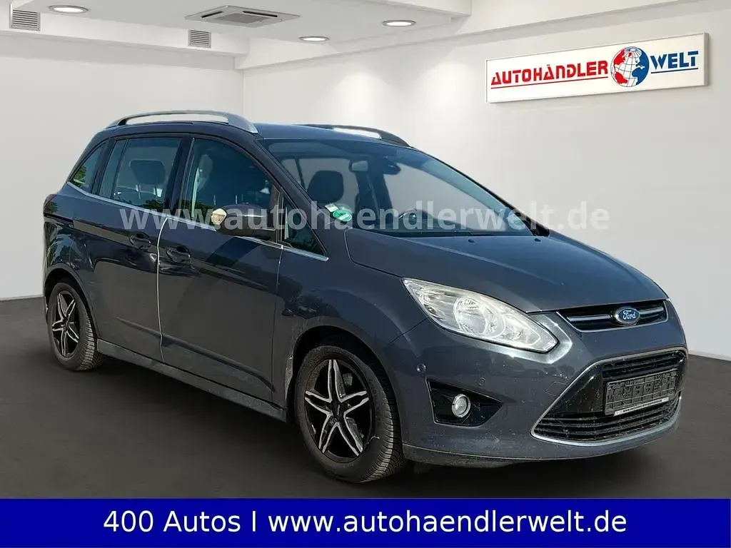 Gebraucht Ford Grand C-Max Titanium 116 PS (85 kW) 2011 Blau Van / Kleinbus