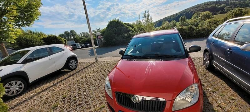 Gebraucht Skoda Fabia 86 PS (63 kW) 2009 Rot Kombi
