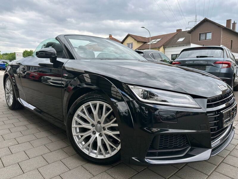 Schwarz Gebraucht 2018 Audi TT S-Line Cabrio | 22.700 € (Teuer) - Bild 1/4