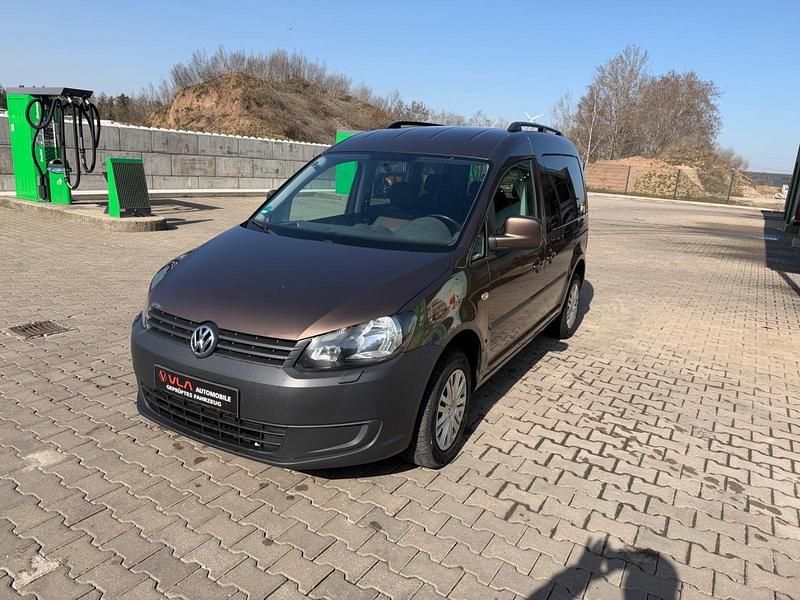 Gebraucht VW Caddy Trendline 75 PS (55 kW) 2014 Braun Van / Kleinbus