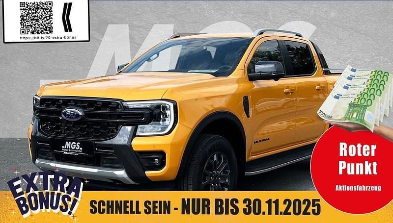 Orange Neu 2025 Ford Ranger Wildtrack Abholung | 58.990 € (Guter Preis) - Bild 1/4