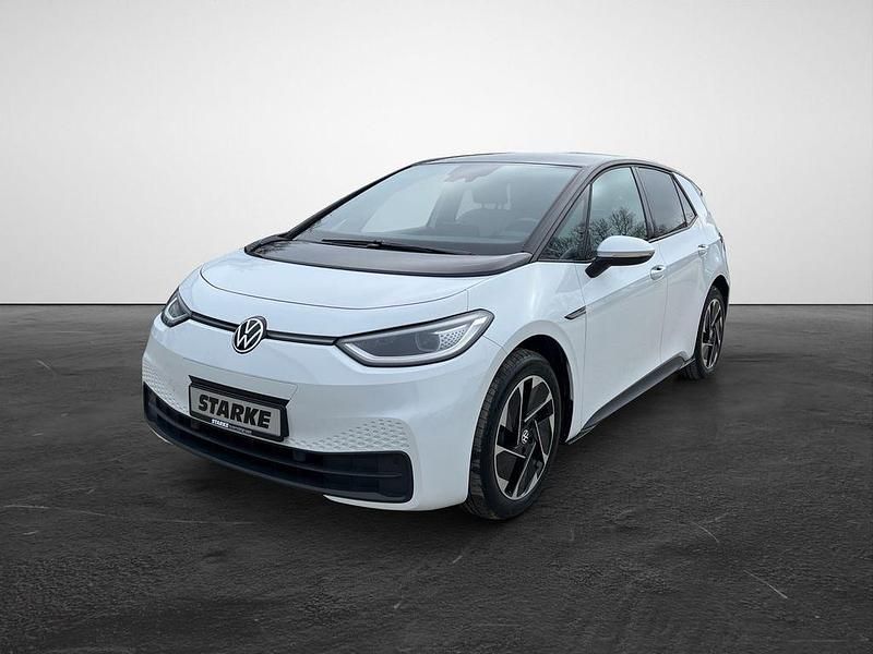Gebraucht VW ID.3 Pro 150 kW (204 PS) 2022 Weiß (gletscherweiß metallic) Kleinwagen