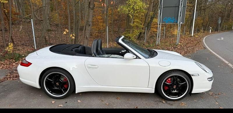 Gebraucht Porsche 911 Carrera 4S Cabriolet Sport 355 PS (261 kW) 2007 Weiß Cabrio