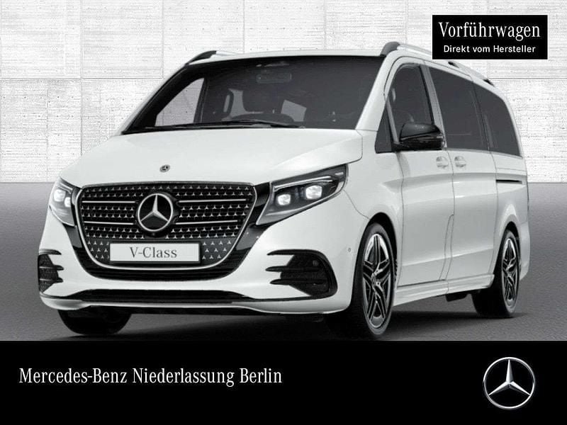Weiß Gebraucht 2025 Mercedes V300 Avantgarde Van / Kleinbus | 83.989 € (Guter Preis) - Bild 1/4