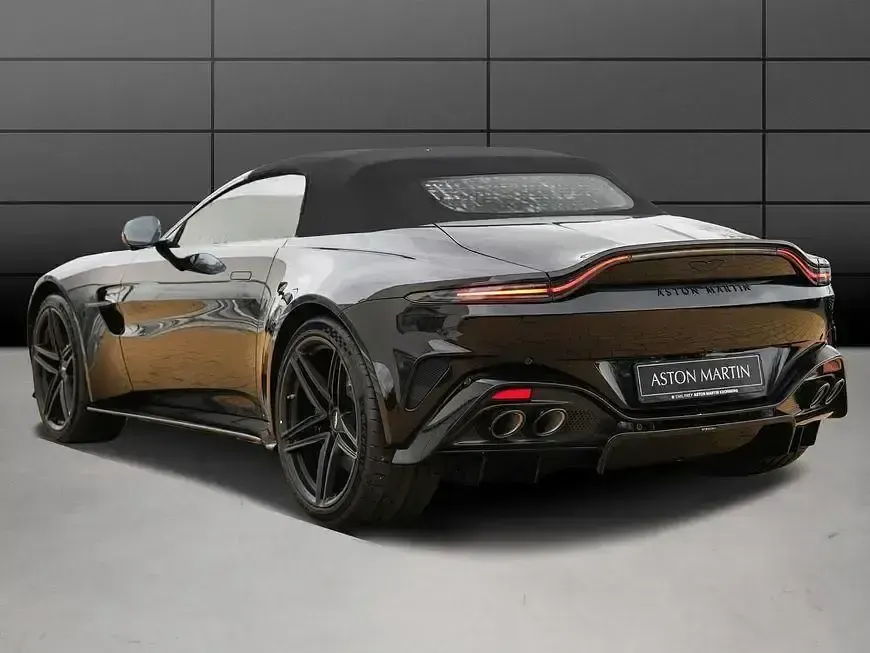 Neu Aston Martin V8 Vantage 665 PS (489 kW) 2025 Schwarz Cabrio