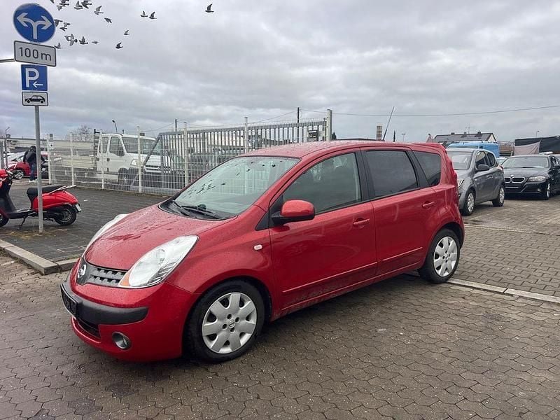 Gebraucht Nissan Note Acenta 88 PS (64 kW) 2008 Rot Van / Kleinbus