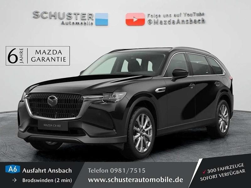 Grau Neu 2025 Mazda CX-80 Exclusive SUV | 53.180 € (Superpreis) - Bild 1/3