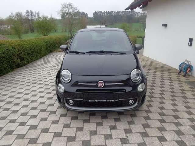 Colore esterno vesuvio schwarz Gebraucht 2017 Fiat 500S S Kleinwagen | 9.500 € (Fairer Preis) - Bild 1/4