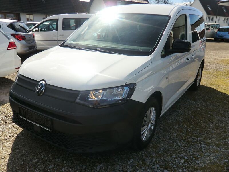 Gebraucht VW Caddy 102 PS (75 kW) 2022 Weiß Van / Kleinbus