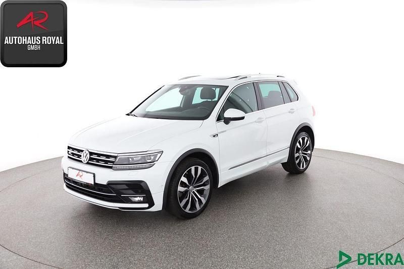 Weiss Gebraucht 2018 VW Tiguan Active SUV | 30.880 € (Teuer) - Bild 1/4