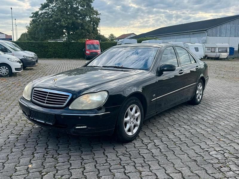 Schwarz Gebraucht 2000 Mercedes S500 AMG Limousine | 1.850 € (Superpreis) - Bild 1/4