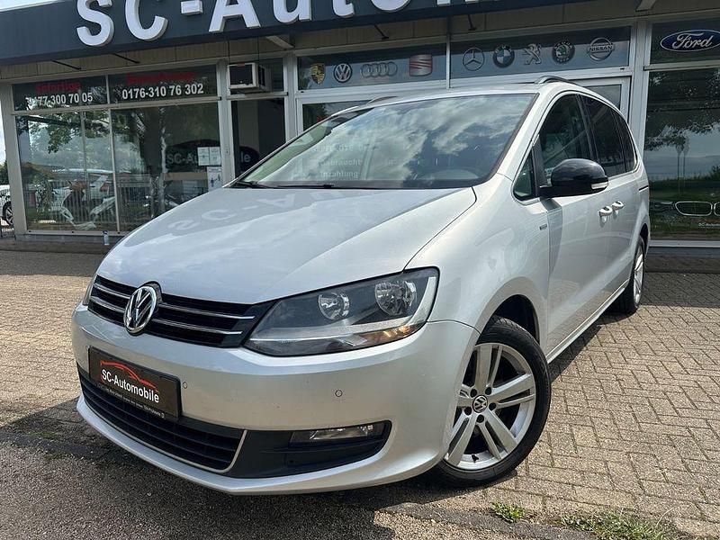 Silber Gebraucht 2012 VW Sharan Match Van / Kleinbus | 8.990 € (Guter Preis) - Bild 1/4