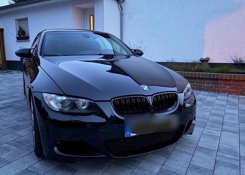 Schwarz Gebraucht 2008 BMW 335 Cabriolet Sport Line Cabrio | 11.500 € (Guter Preis) - Bild 1/4