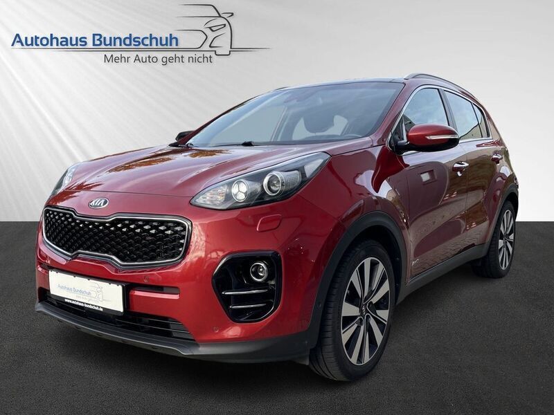 Rot Gebraucht 2016 Kia Sportage Platinum SUV | 18.990 € (Etwas zu teuer) - Bild 1/4