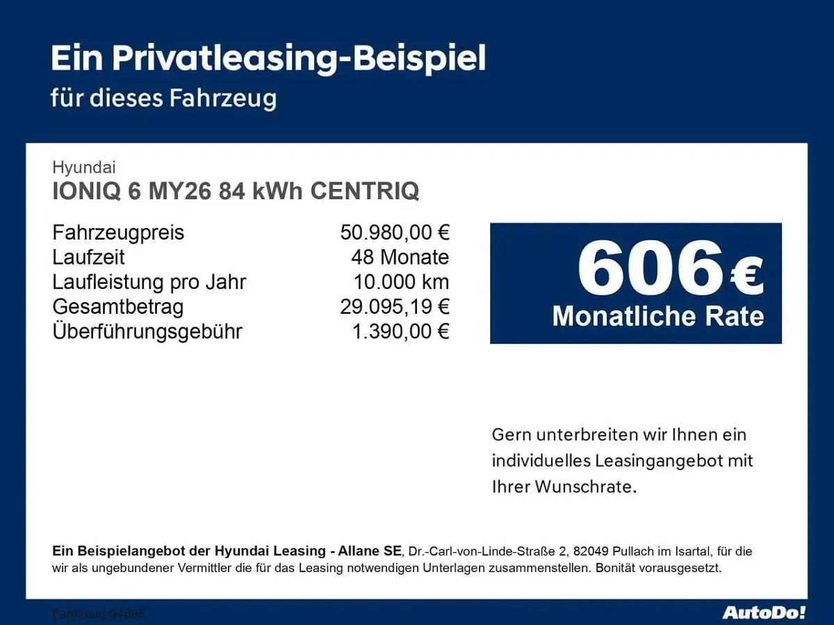 Neu Hyundai Ioniq 6 478 kW (650 PS) 2026 Grau Limousine