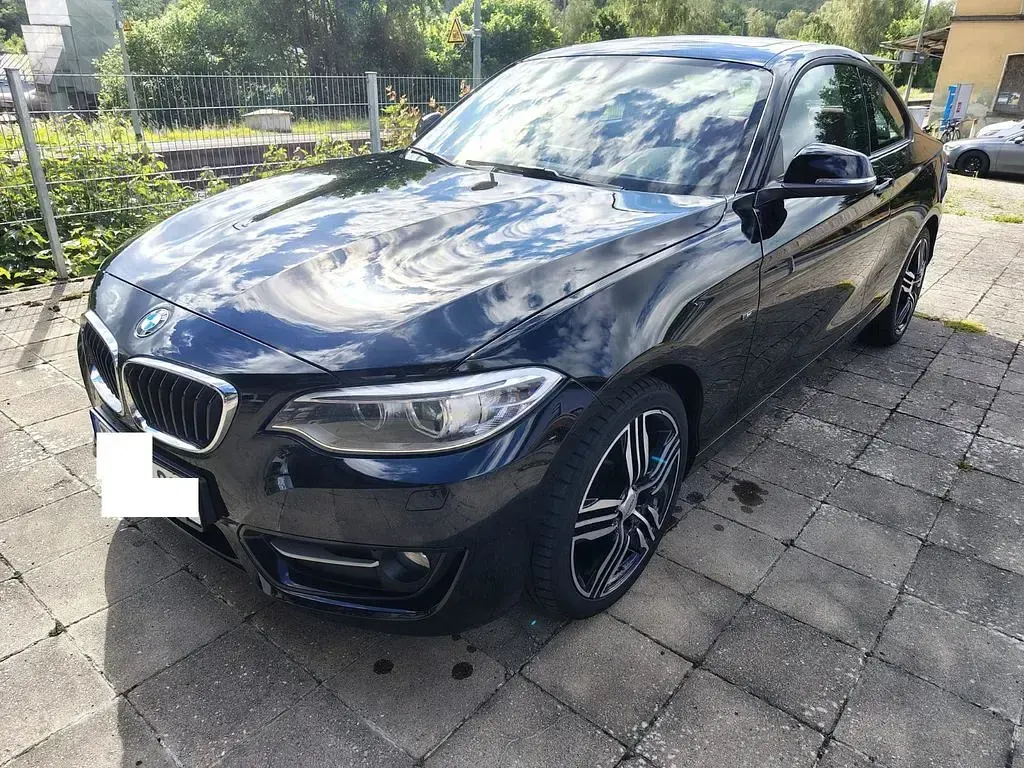 Gebraucht BMW 220 Sport Line 184 PS (135 kW) 2014 Schwarz Coupé