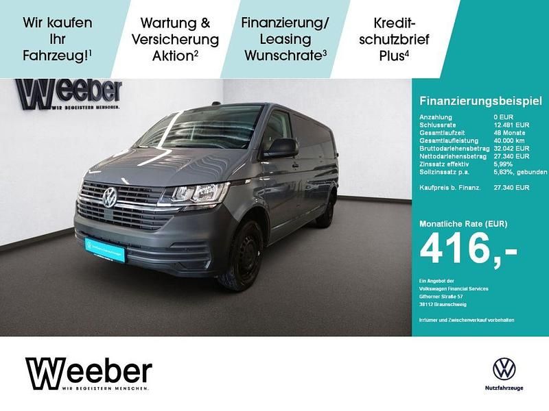 Pure grey Gebraucht 2022 VW T6.1 Van | 26.870 € (Superpreis) - Bild 1/4