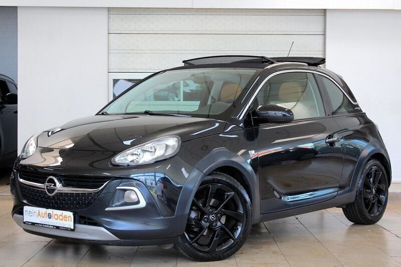 Schwarz Gebraucht 2015 Opel Adam Rocks Open Air Kleinwagen | 14.750 € (Etwas zu teuer) - Bild 1/4