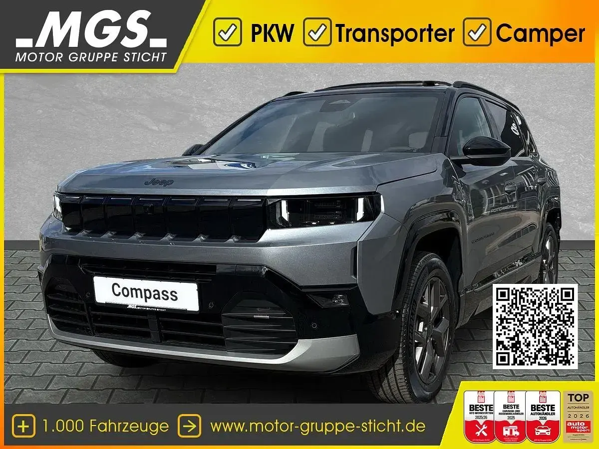 Neu Jeep Compass 145 PS (106 kW) 2026 Yosemite grey SUV